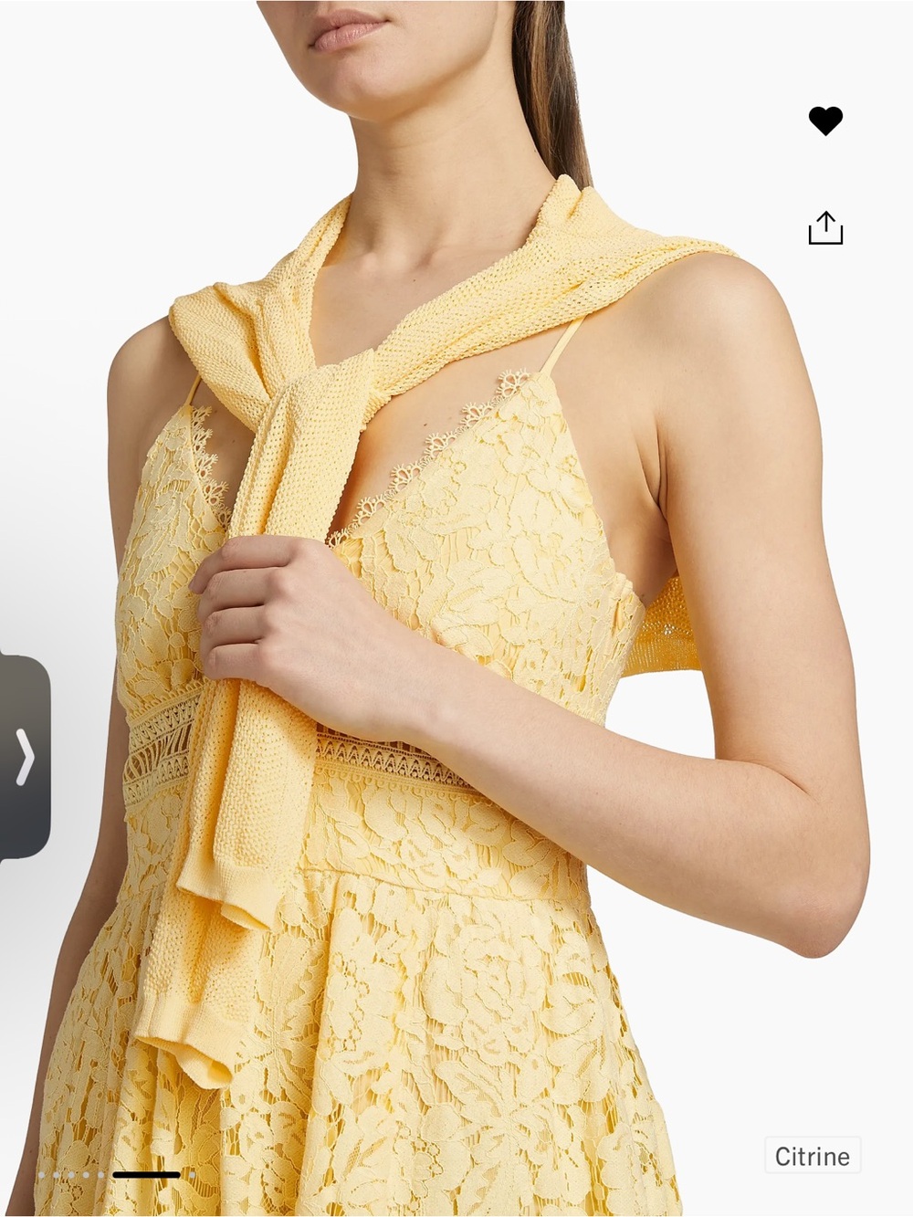 Generation Love Emma Corded Lace Midi-Dress - Picture 4 of 4